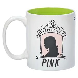 NWT Wicked Mug Glinda & Elphaba Positively Green Perfectly Pink Coffee Tea Zak
